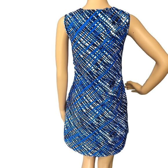 Jude Connally Dress Sz S Allison Abstract Print Pullover Stretchy NWOT - Picture 4 of 11